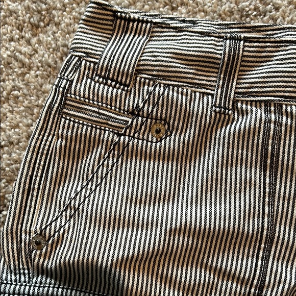 Roxy Black and White Striped Women's Shorts - Picture 7 of 10